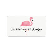 Pink Flamingo behoort tot Label (Voorkant)