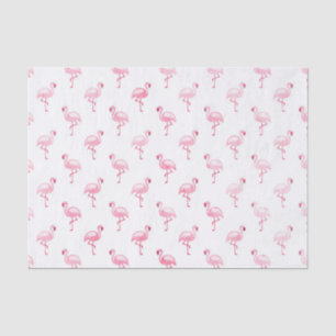 Pink Flamingo Birthday Party Pattern Tissuepapier