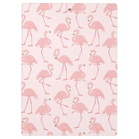 Pink Flamingo Bliss Klembord (Achterkant)