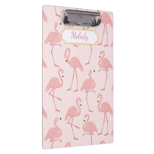 Pink Flamingo Bliss Klembord (Rechts)