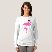 PINK FLAMINGO CHRISTMAS T-Shirts (Voorkant volledig)