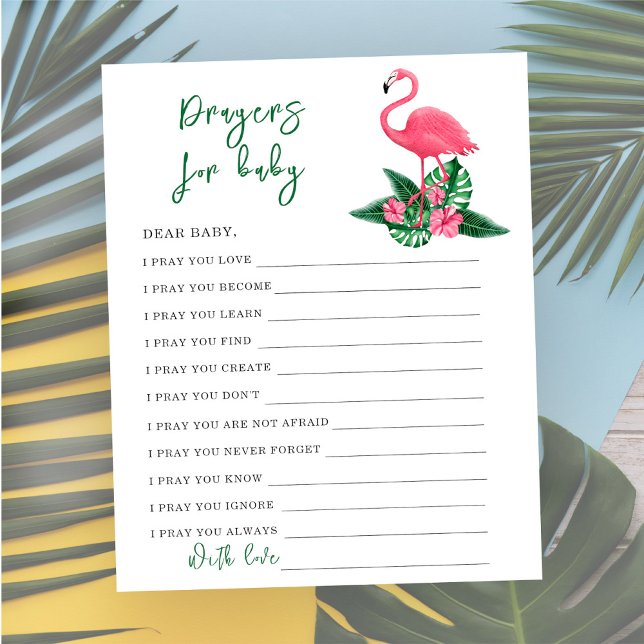 Pink Flamingo - Feestspel | Gebed voor baby (Creator heeft geüpload)