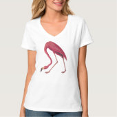 Pink Flamingo Girl's T-shirt (Voorkant)