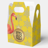 PINK FLAMINGO-kerstcadeaudoos Bedankdoosjes (Geopend)