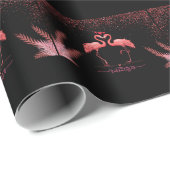 Pink Flamingo Love - Valentijn Be Cadeaupapier (Rol Hoek)