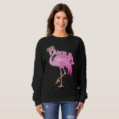 Pink Flamingo Nene Bird Christmas Matching Family Trui (Voorkant volledig)