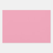 Pink Flamingo Paradise: Waterverf Patroon Inpakpapier Vel (Voorkant 2)