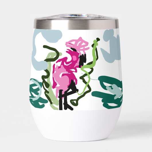 Pink flamingo set (Voorkant)