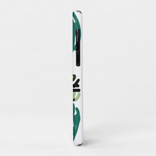 Pink flamingo set Case-Mate iPhone case (Achterkant/links)