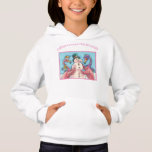 PINK FLAMINGO SNOWMAN, CHRISTMAS GIRL'S HOODIE<br><div class="desc">SCHATTIGE "FLAMINGOS MAKEN PINK SNOWMEN" HOLIDAY PULLOVER HOODED SWEATSHIRT Girls,  White *Customize ... . Meer kleuren,  stijlen Susan Brack Design</div>