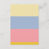 Pink Flamingo Summer Party Informatiekaartje (Achterkant)