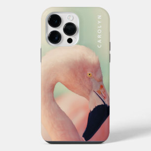 Pink Flamingo Summer Tropical Florida iPhone 14 Pro Max Hoesje