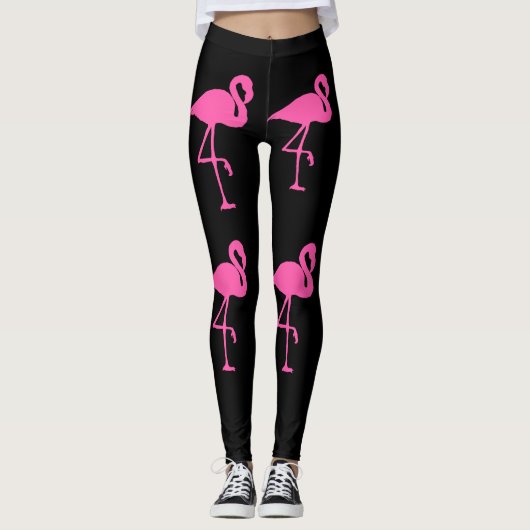 PINK FLAMINGO YOGA-LEGGINGS LEGGINGS (Voorkant)