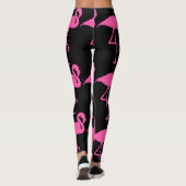 PINK FLAMINGO YOGA PANTS LEGGINGS (Achterkant)
