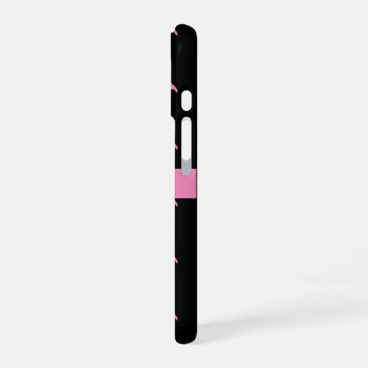 Pink Flamingos iPhone 16 Hoesje (Linkerkant)