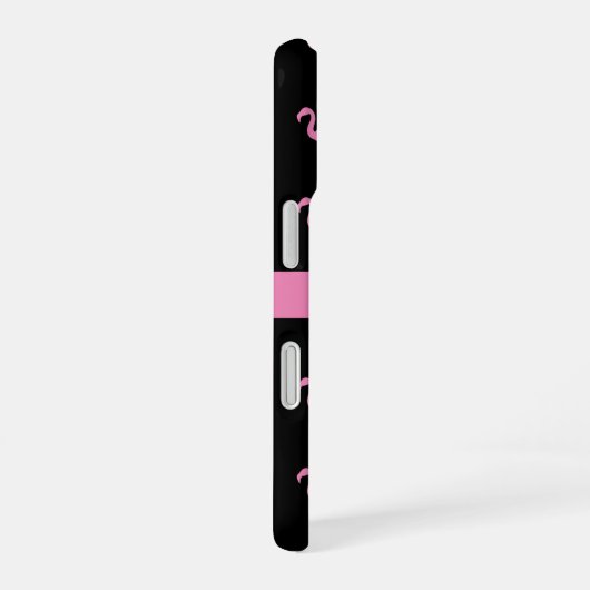 Pink Flamingos iPhone 16 Hoesje (Rechterkant)