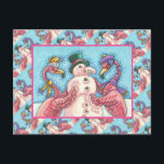 PINK FLAMINGOS MAKEN SNOWMAN, FUNNY CHRISTMAS BIRD BRIEFKAART<br><div class="desc">GEKKE VLAMINGOS DIE PINK SNOWMAN MAKEN. ZEKER OM TE PASSEN. HUMAAL HOLIDAY BRIEFKAART *Aanpassen ... .Zoek overeenkomende items Susan Brack-Design</div>
