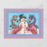 PINK FLAMINGOS MAKEN SNOWMAN, FUNNY CHRISTMAS BIRD BRIEFKAART<br><div class="desc">GEKKE VLAMINGOS DIE PINK SNOWMAN MAKEN. ZEKER OM TE PASSEN. HOLIDAY BRIEFKAART *Aanpassen ... .Zoek overeenkomende items Susan Brack-Design</div>