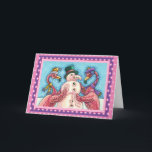 PINK FLAMINGOS MAKEN SNOWMAN, FUNNY CHRISTMAS BIRD FEESTDAGEN KAART<br><div class="desc">GEKKE VLAMINGOS DIE PINK SNOWMAN MAKEN. ZEKER OM TE PASSEN. Binnen de KAART "MERRY PINK CHRISTMAS"/ENVELOPE *Aanpassen ... .Zoek overeenkomende items Susan Brack-Design</div>