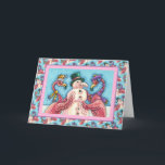 PINK FLAMINGOS MAKEN SNOWMAN, FUNNY CHRISTMAS BIRD FEESTDAGEN KAART<br><div class="desc">GEKKE VLAMINGOS DIE PINK SNOWMAN MAKEN. ZEKER OM TE PASSEN. Binnen de KAART "MERRY PINK CHRISTMAS"/ENVELOPE *Aanpassen ... .Zoek overeenkomende items Susan Brack-Design</div>