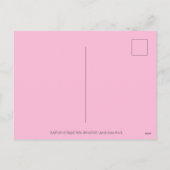 PINK FLAMINGOS MAKEN SNOWMAN, FUNNY CHRISTMAS BIRD FEESTDAGENKAART (Achterkant)