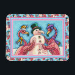 PINK FLAMINGOS MAKEN SNOWMAN, FUNNY CHRISTMAS BIRD MAGNEET<br><div class="desc">GEKKE VLAMINGOS DIE PINK SNOWMAN MAKEN. ZEKER OM TE PASSEN. HUMOROUS HOLIDAY MAGNET *Customize ... .Zoek overeenkomende items Susan Brack-Design</div>