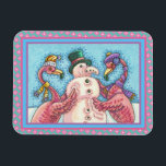 PINK FLAMINGOS MAKEN SNOWMAN, FUNNY CHRISTMAS BIRD MAGNEET<br><div class="desc">GEKKE VLAMINGOS DIE PINK SNOWMAN MAKEN. ZEKER OM TE PASSEN. HOLIDAY MAGNET *Customize ... .Zoek overeenkomende items Susan Brack-Design</div>