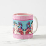 PINK FLAMINGOS MAKEN SNOWMAN, FUNNY CHRISTMAS BIRD TWEEKLEURIGE KOFFIEMOK<br><div class="desc">GEKKE VLAMINGOS DIE PINK SNOWMAN MAKEN. ZEKER OM TE PASSEN. HOLIDAY-MOK *Aanpassen ... .Zoek overeenkomende items Susan Brack-Design</div>