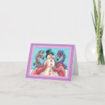 PINK FLAMINGOS MAKEN SNOWMAN, FUNNY CHRISTMAS Blan Kaart<br><div class="desc">GEKKE VLAMINGOS DIE PINK SNOWMAN MAKEN. ZEKER OM TE PASSEN. HUMOROUS (leeg binnen) KAART/ENVELOPE *Aanpassen ... .Zoek overeenkomende items Susan Brack-Design</div>