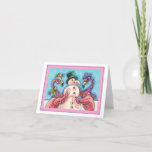 PINK FLAMINGOS MAKEN SNOWMAN, FUNNY CHRISTMAS Blan Kaart<br><div class="desc">GEKKE VLAMINGOS DIE PINK SNOWMAN MAKEN. ZEKER OM TE PASSEN. HUMOROUS (leeg binnen) KAART/ENVELOPE *Aanpassen ... .Zoek overeenkomende items Susan Brack-Design</div>