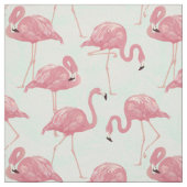 Pink Flamingos Pattern fabric Stof (Swatch)