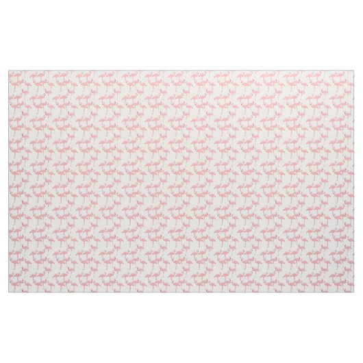Pink Flamingos Pattern Fabric Stof (Yard (91,4 cm))