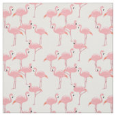 Pink Flamingos Pattern Fabric Stof (Swatch)