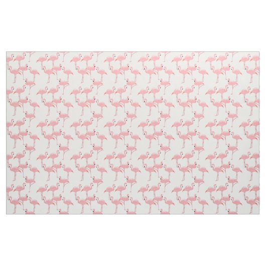 Pink Flamingos Pattern Fabric Stof (Fat Quarter)