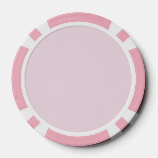 Pink Flamingos Personalized  Poker Chips (Achterkant)