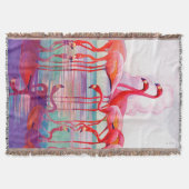 Pink Flamingos van Francis Lee Jaques Deken (Voorkant)