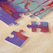 Pink Flamingos van Francis Lee Jaques Legpuzzel (Zijkant)