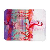 Pink Flamingos van Francis Lee Jaques Magneet (Horizontaal)