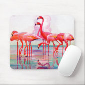 Pink Flamingos van Francis Lee Jaques Muismat (Met muis)