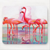 Pink Flamingos van Francis Lee Jaques Muismat (Voorkant)