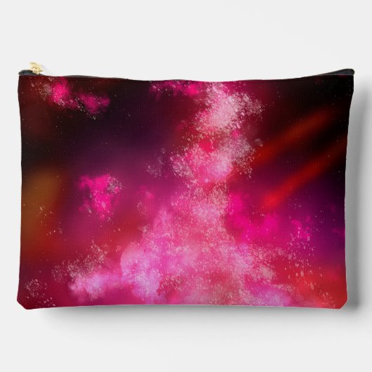 Pink Flare Night Sky Etui (Voorkant)