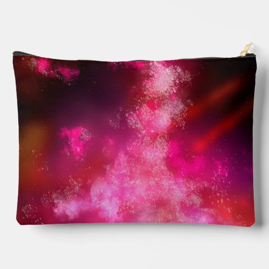 Pink Flare Night Sky Etui (Achterkant)