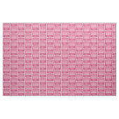 Pink Floppy Disk Pattern Fabric Stof (Yard (91,4 cm))