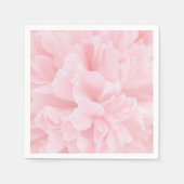 Pink Floral Abstract bruiloft Servet (Voorkant)