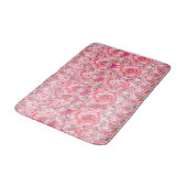 Pink Floral Bath Mat (Gekanteld)