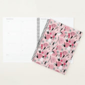 Pink Floral Beauty Products Patroon Planner (Display)