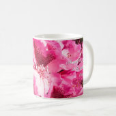 Pink Floral Bliss - Gepersonaliseerde Moederdag Koffiemok (Voorkant rechts)