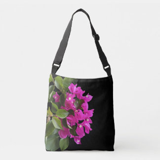 Pink Floral Bloom Crossbody Tas