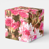 Pink Floral Bloom Pattern – Soft Botanical Design Bedankdoosjes (Achterkant)