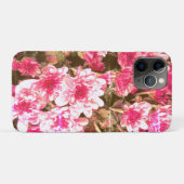 Pink Floral Bloom Pattern – Soft Botanical Design Case-Mate iPhone Case (Achterkant (horizontaal))